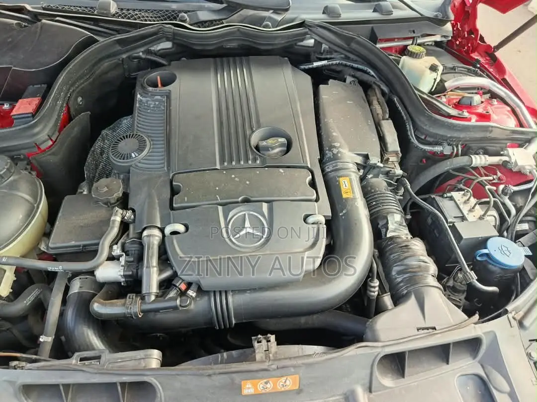 Mercedes-Benz C250 2013 Red