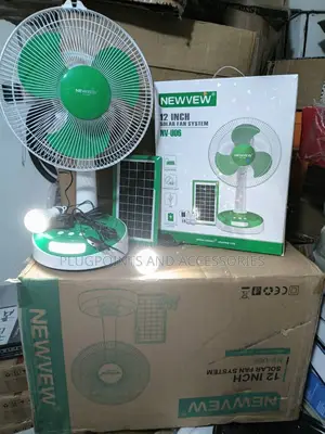 Winning Star PURE COPPER MOTOR Rechargeable TABLE Fan 12”