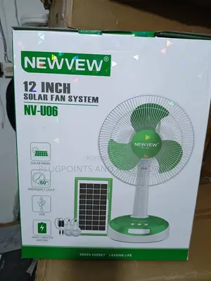 Winning Star PURE COPPER MOTOR Rechargeable TABLE Fan 12”