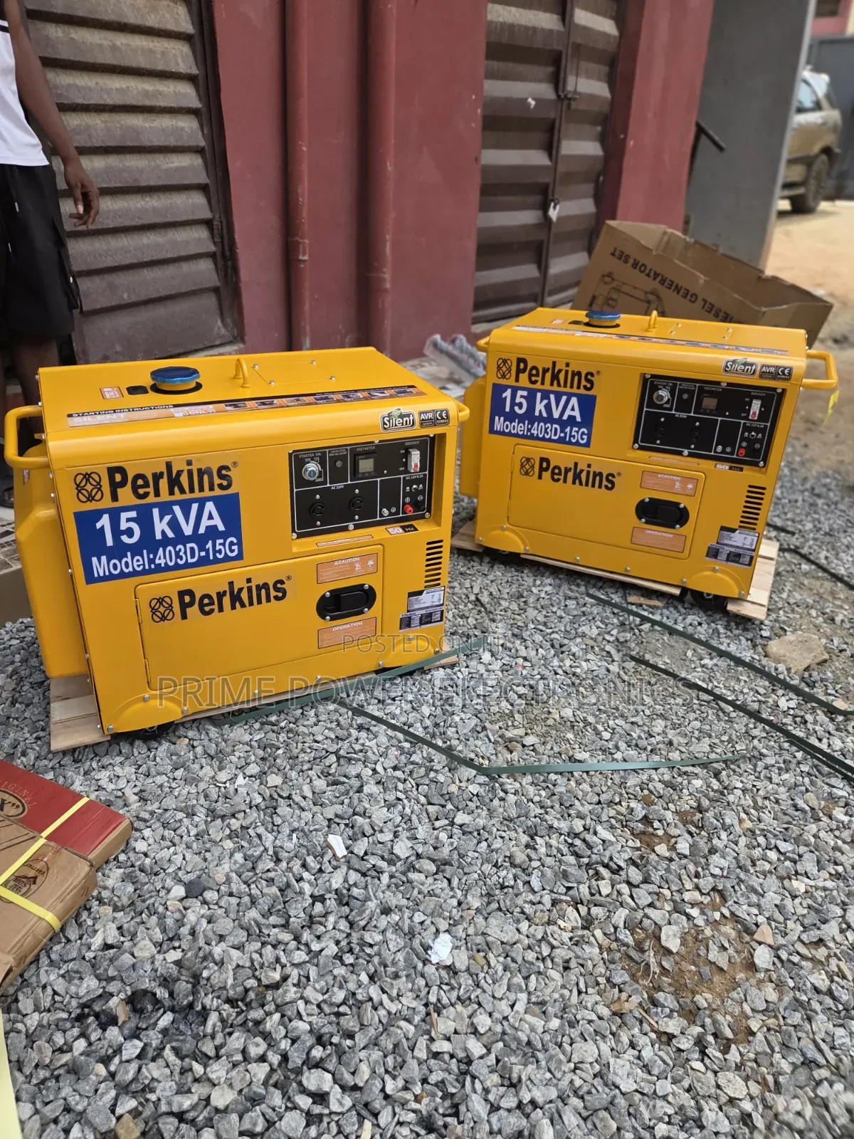 High-Performance Perkins 15kVA Diesel Generator