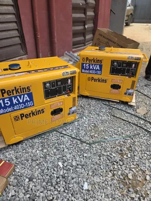 Original 15kVA Perkins Diesel Silent Power Generator