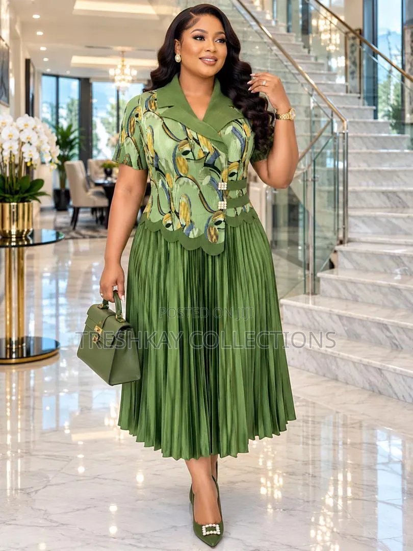 Miyaki Dress With Classy Pleats