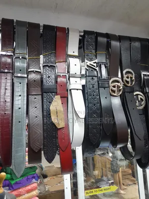 High-Quality Men's Genuine Leather Belts–Luxury Designer Brands(LV)