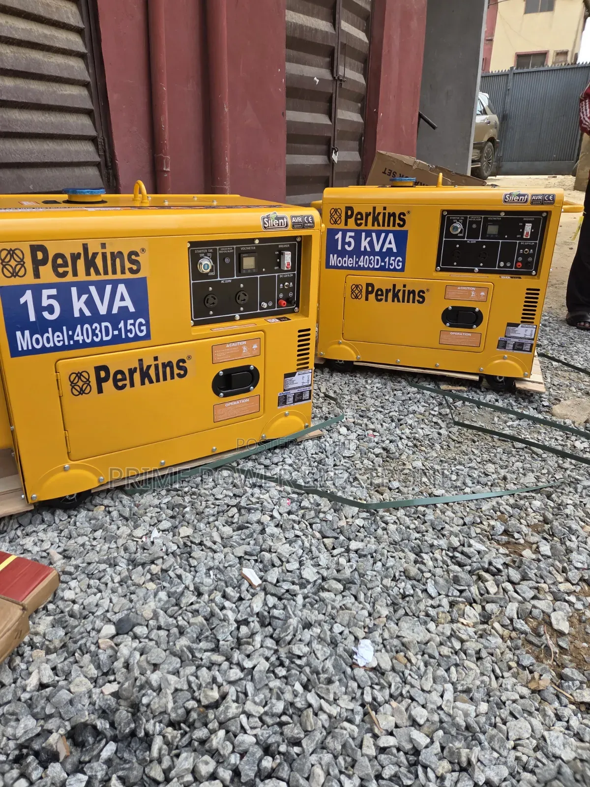 15kVA Perkins Diesel Soundproof Generator – Single Phase
