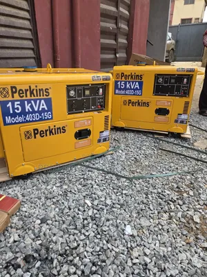 15kVA Perkins Diesel Soundproof Generator – Single Phase