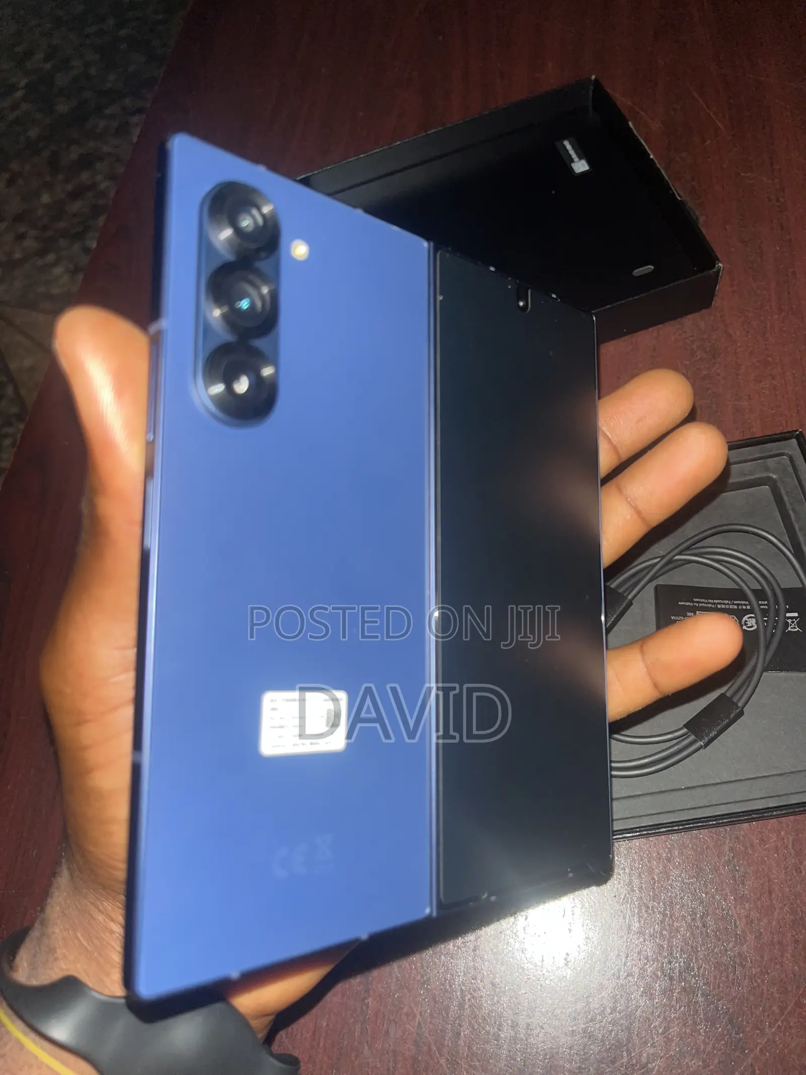 New Samsung Galaxy Z Fold6 256 GB Blue