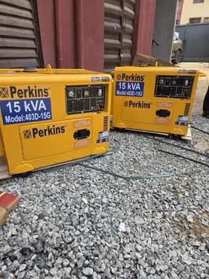 Original 15kVA Perkins Diesel Silent Power Generator