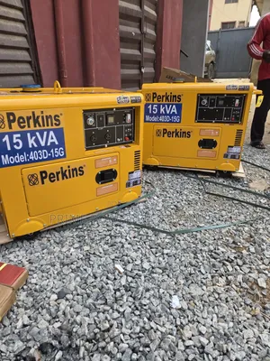 Brand New 15kVA Perkins Diesel Generator – Single Phase