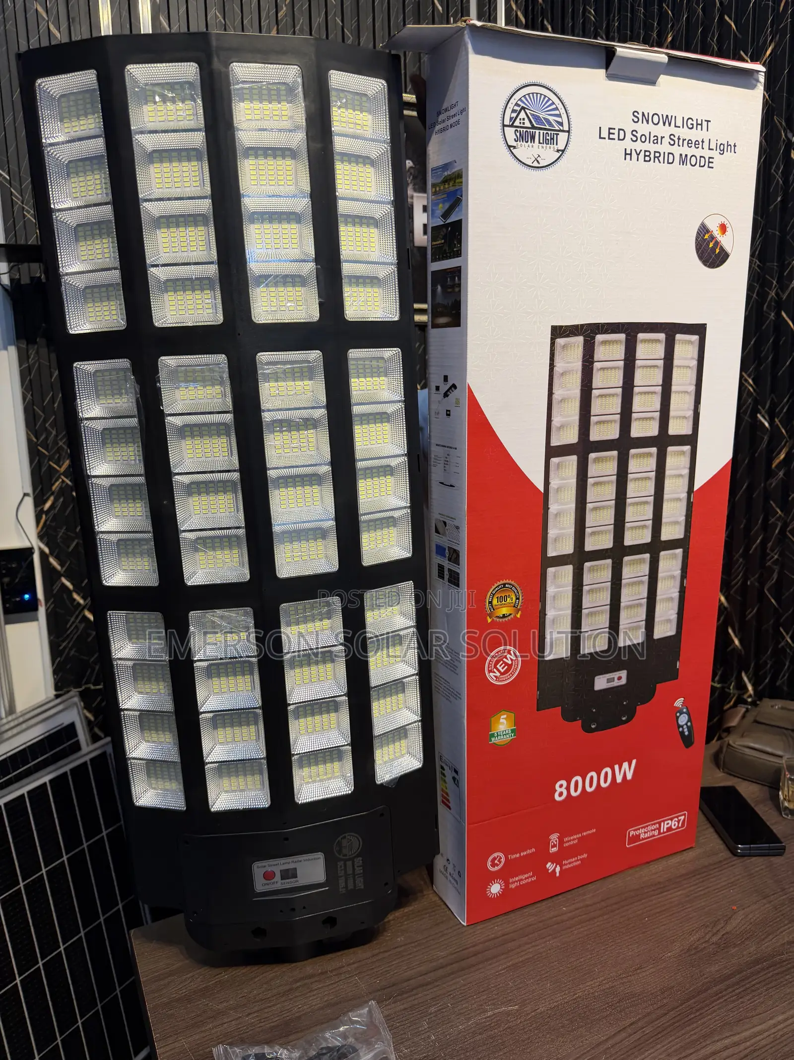 8000W Solar Street Light Snowlight