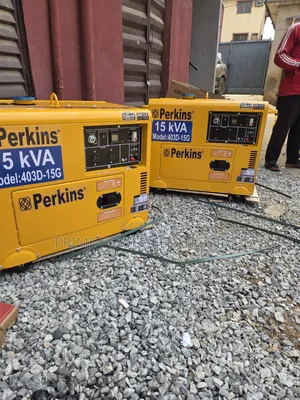 Brand New 15kVA Perkins Diesel Generator – Single Phase