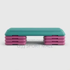 Adjustable Step Board for Aerobic Cardio Exercise