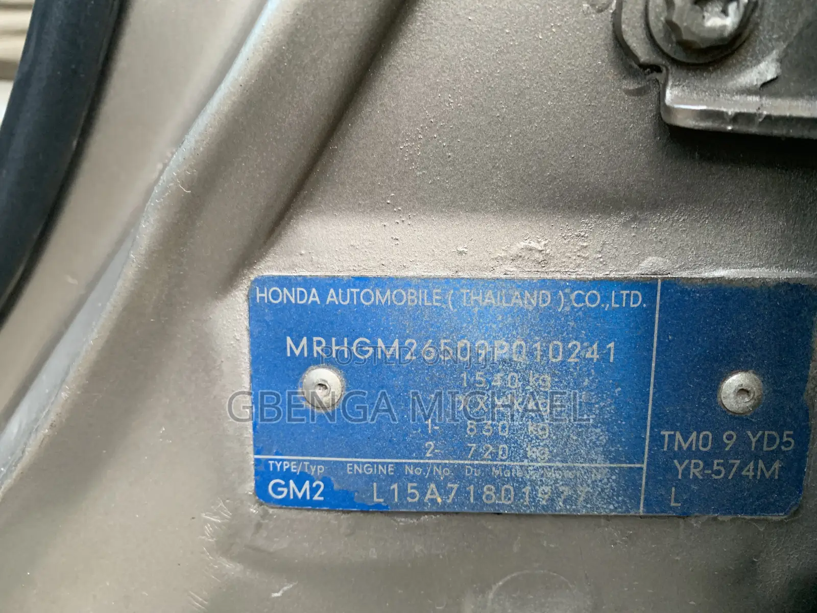 Honda City 2010 Gold