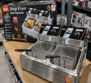RAF Double Deep Fryer – 5.5L + 5.5L