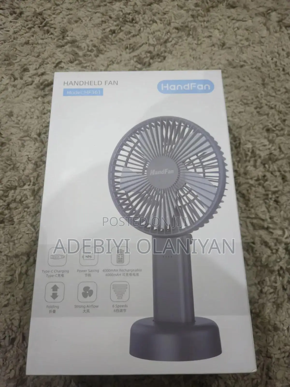 Brand New Hand Fan HF361