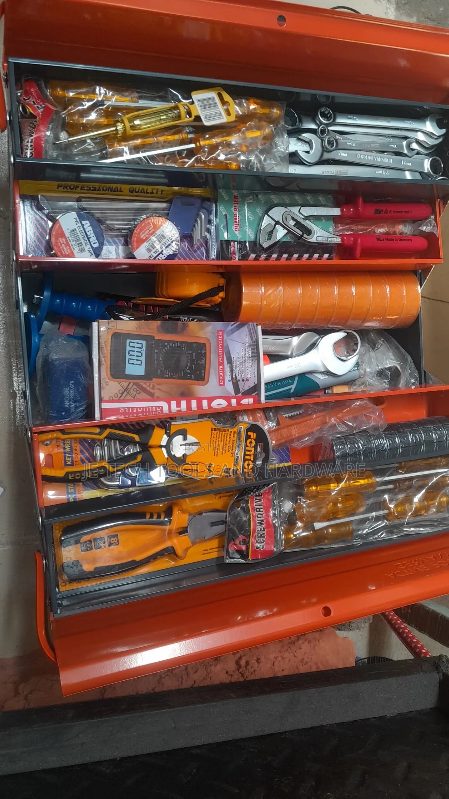 Complete General Engineering Electrical Tools.