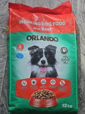 Orlando Dog Kibbles Dry Food 12kg