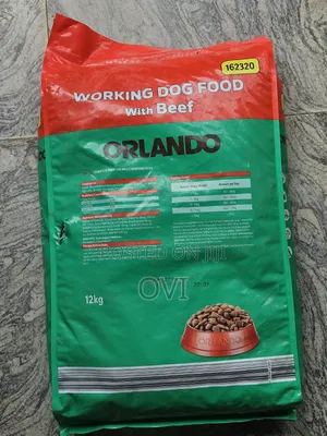 Orlando Dog Kibbles Dry Food 12kg