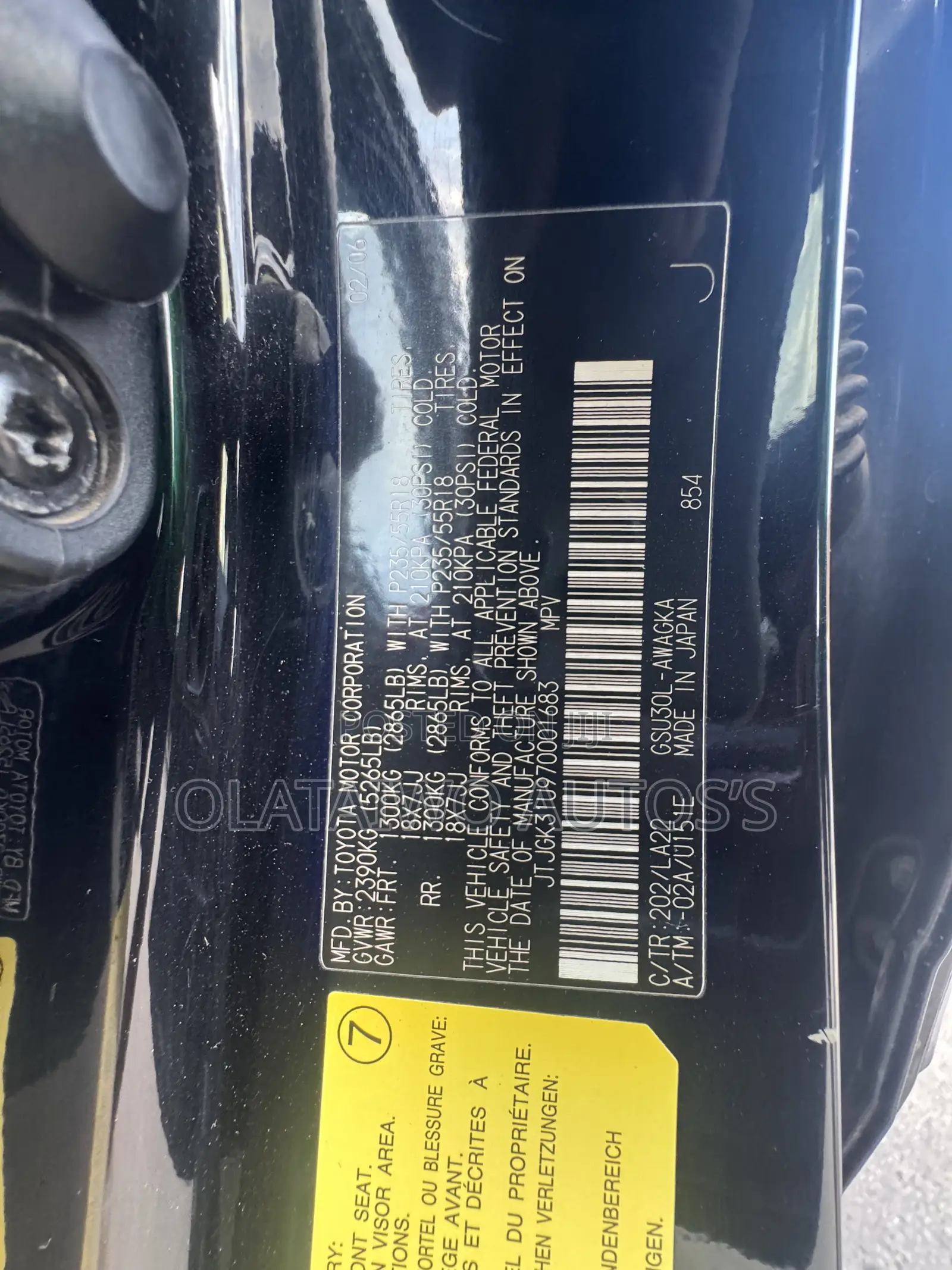 Lexus RX 350 AWD 2009 Black