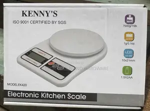 Kenny's (Model: EK420) Electronic Kitchen Scale 7KG