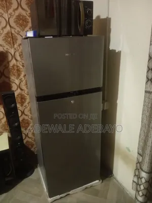Hisense Double Door Refrigerator, Top Freezer