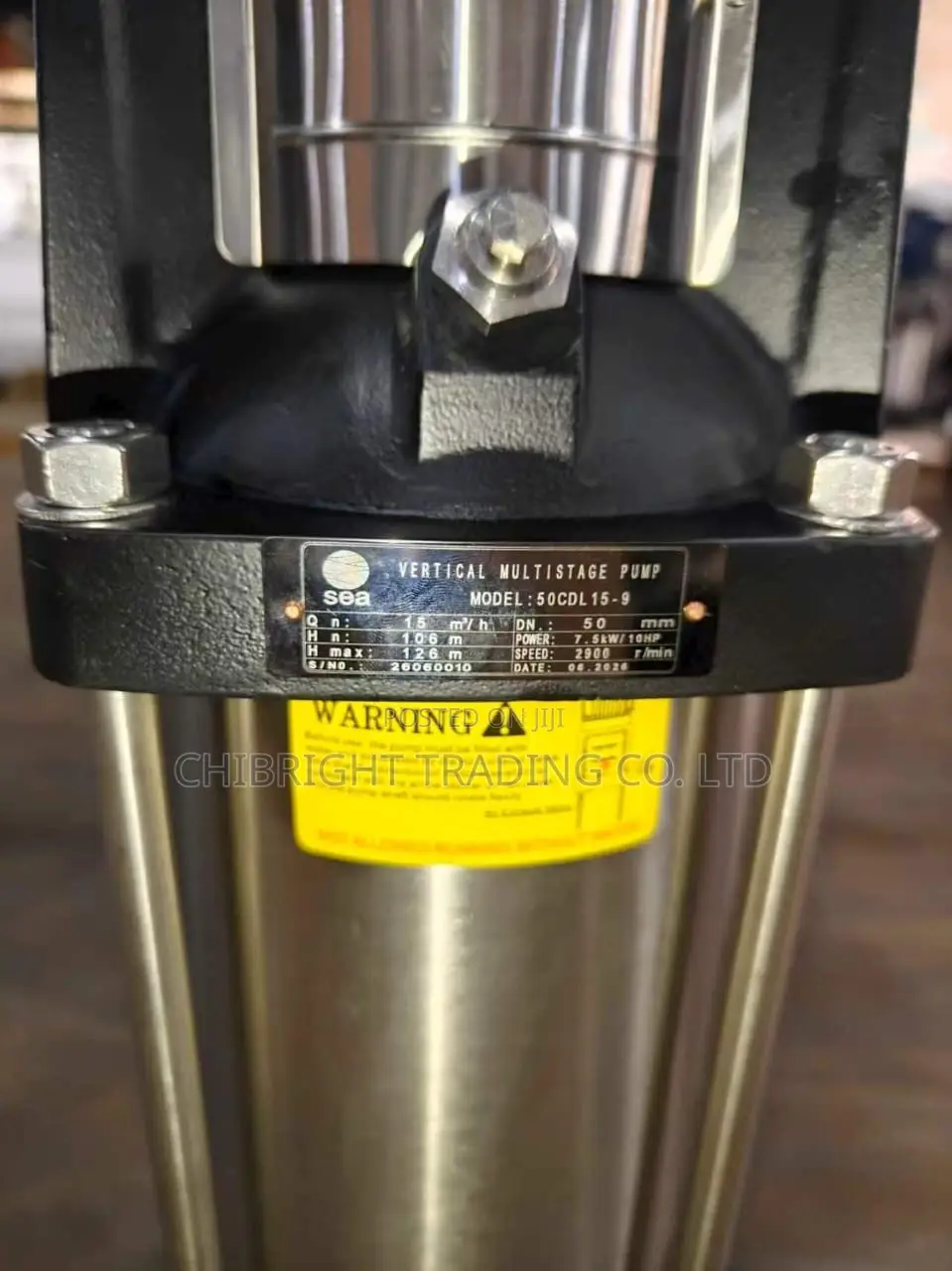 10hp Sea Vertical Multistage Pump