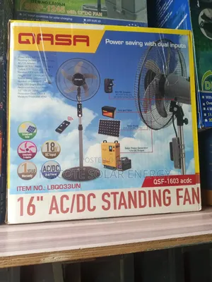 16" Duravolt AC/Dc Fan