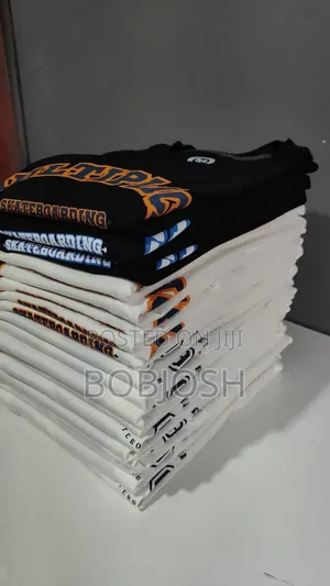 Bulk Plain T-Shirt, and Customised T-Shirt