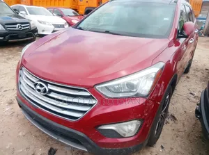 Hyundai Santa Fe 2014 Red