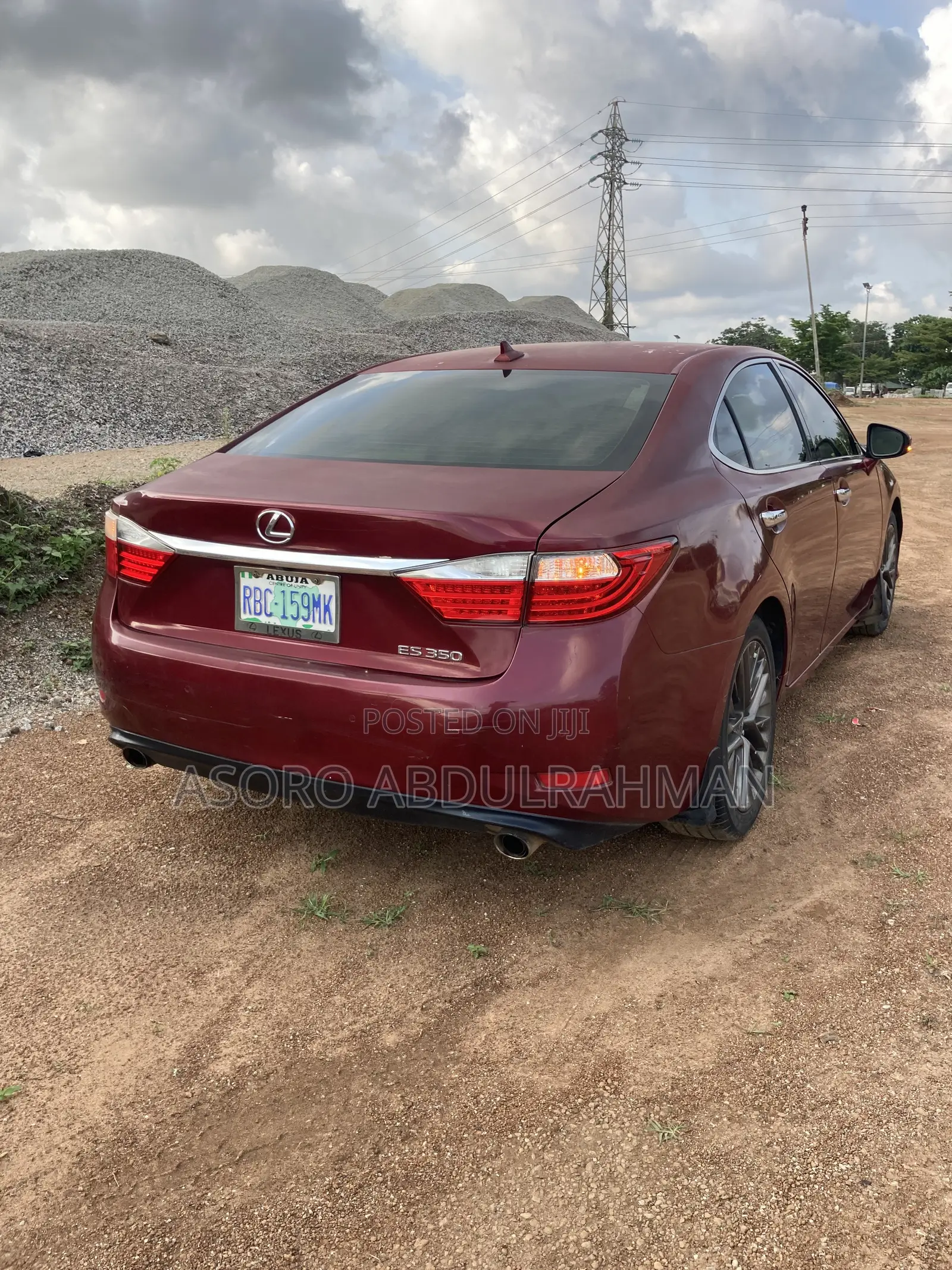 Lexus ES 2013 Red