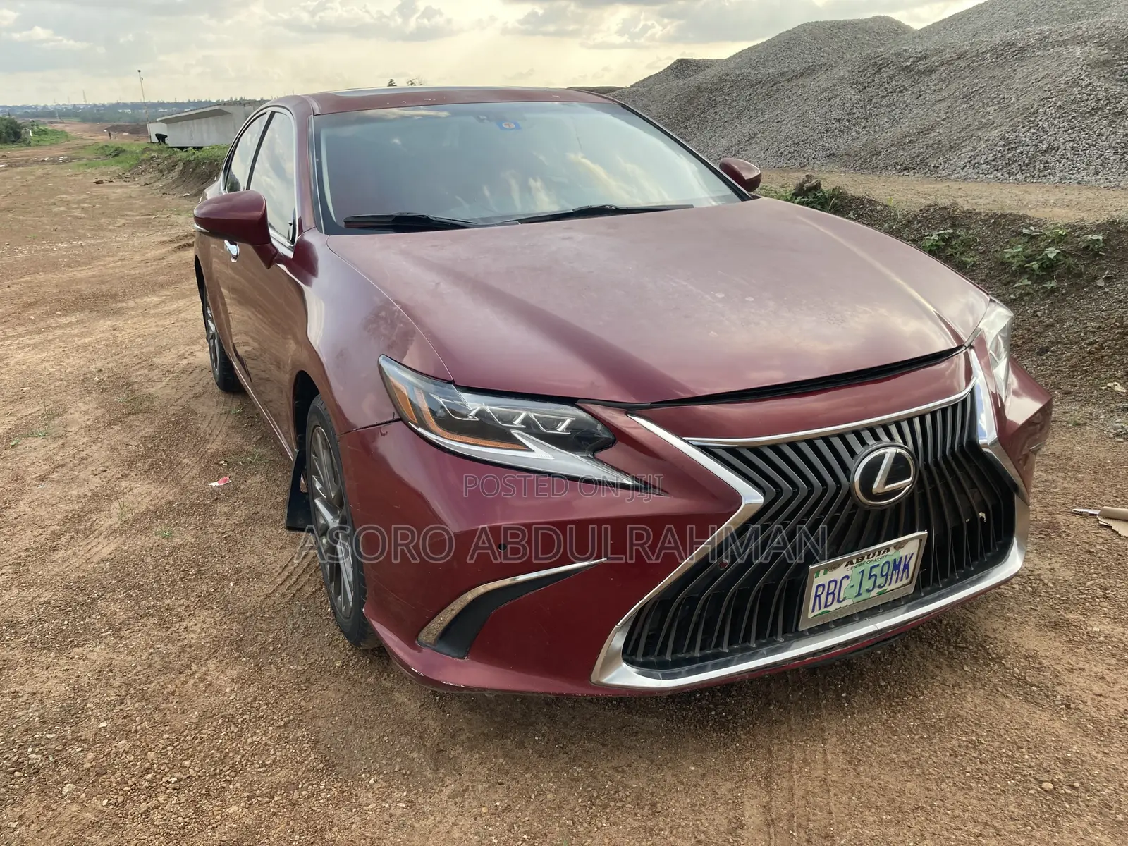 Lexus ES 2013 Red