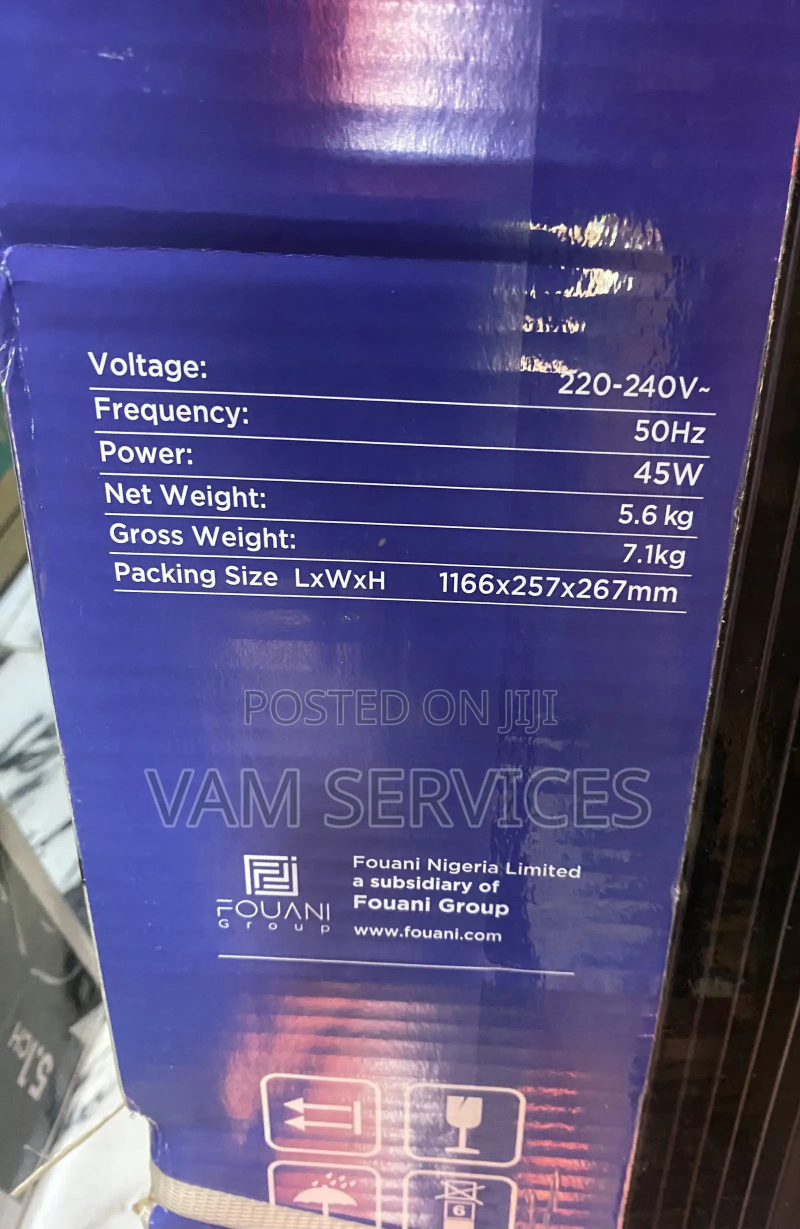 40” Oscillating Tower Fan