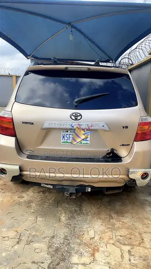 Toyota Highlander Limited 2008 Gold
