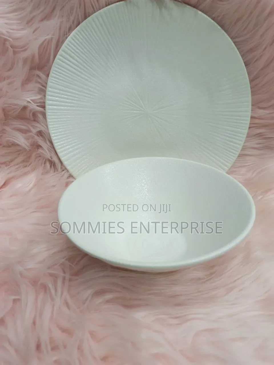 12pcs Ceramic Glaze Plate