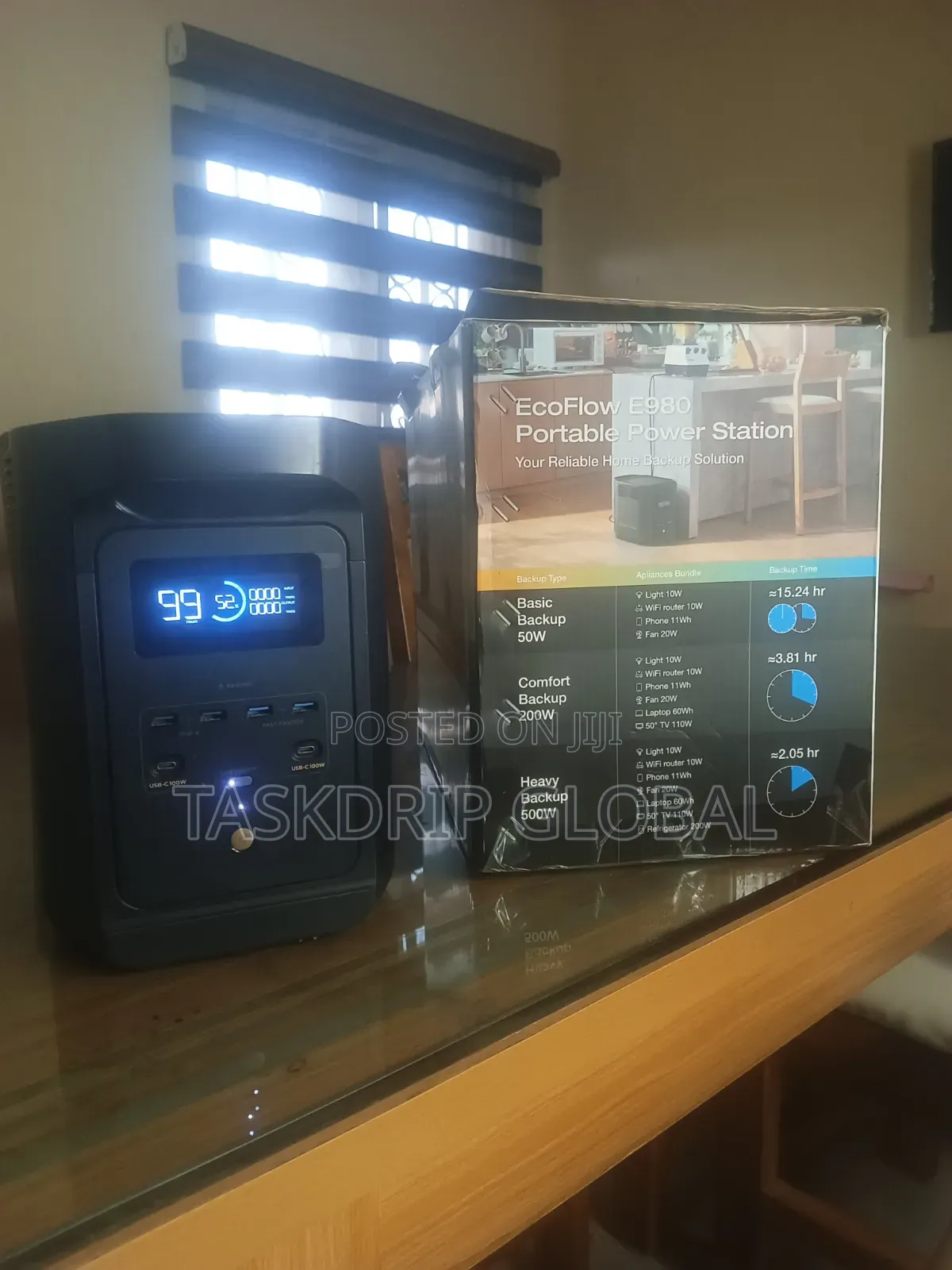 EcoFlow E980 Portable Power Station — Excellent Condition