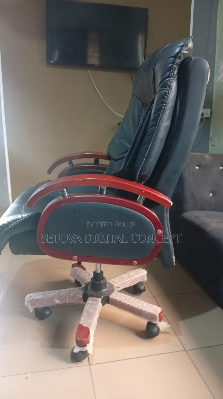 Executive Leather Boss Office Chair