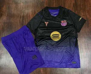 Fc Barcelona 2026/27 Away Children Jersey With Free Customization