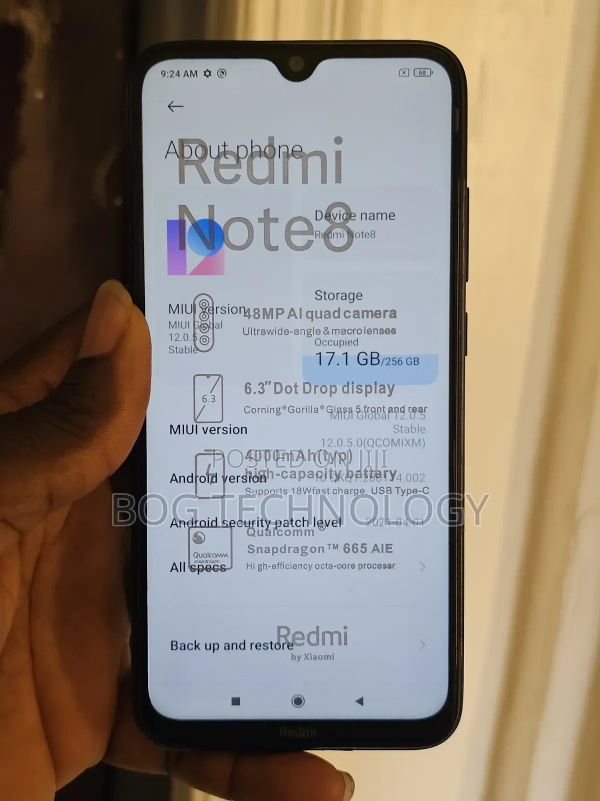 Xiaomi Redmi Note 8 128 GB Red