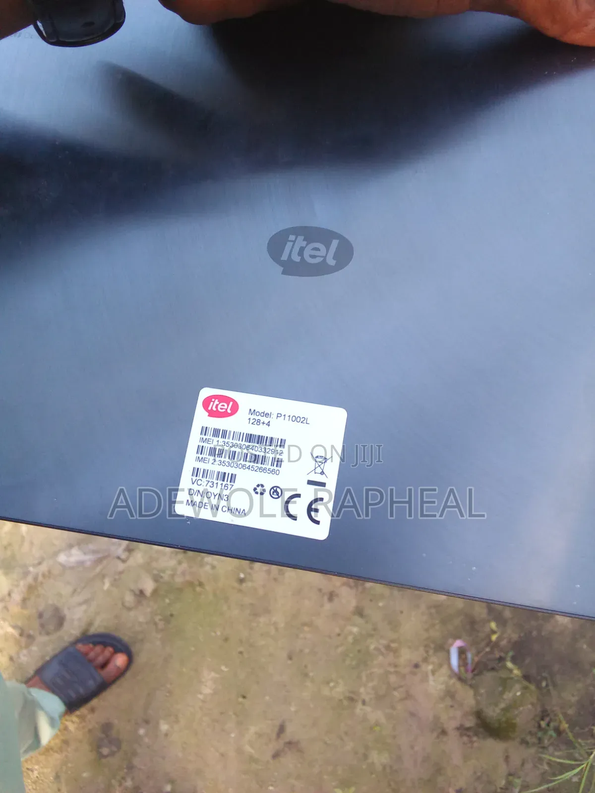 Itel VistaTab 11 128 GB Black