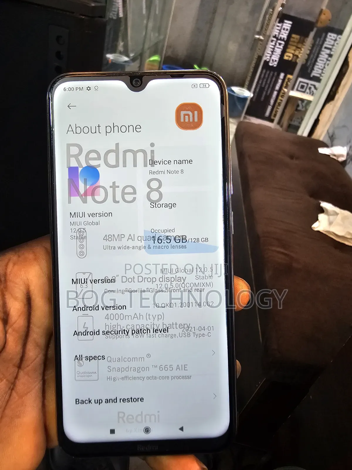 Xiaomi Redmi Note 8 128 GB White