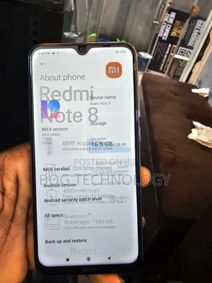 Xiaomi Redmi Note 8 128 GB White