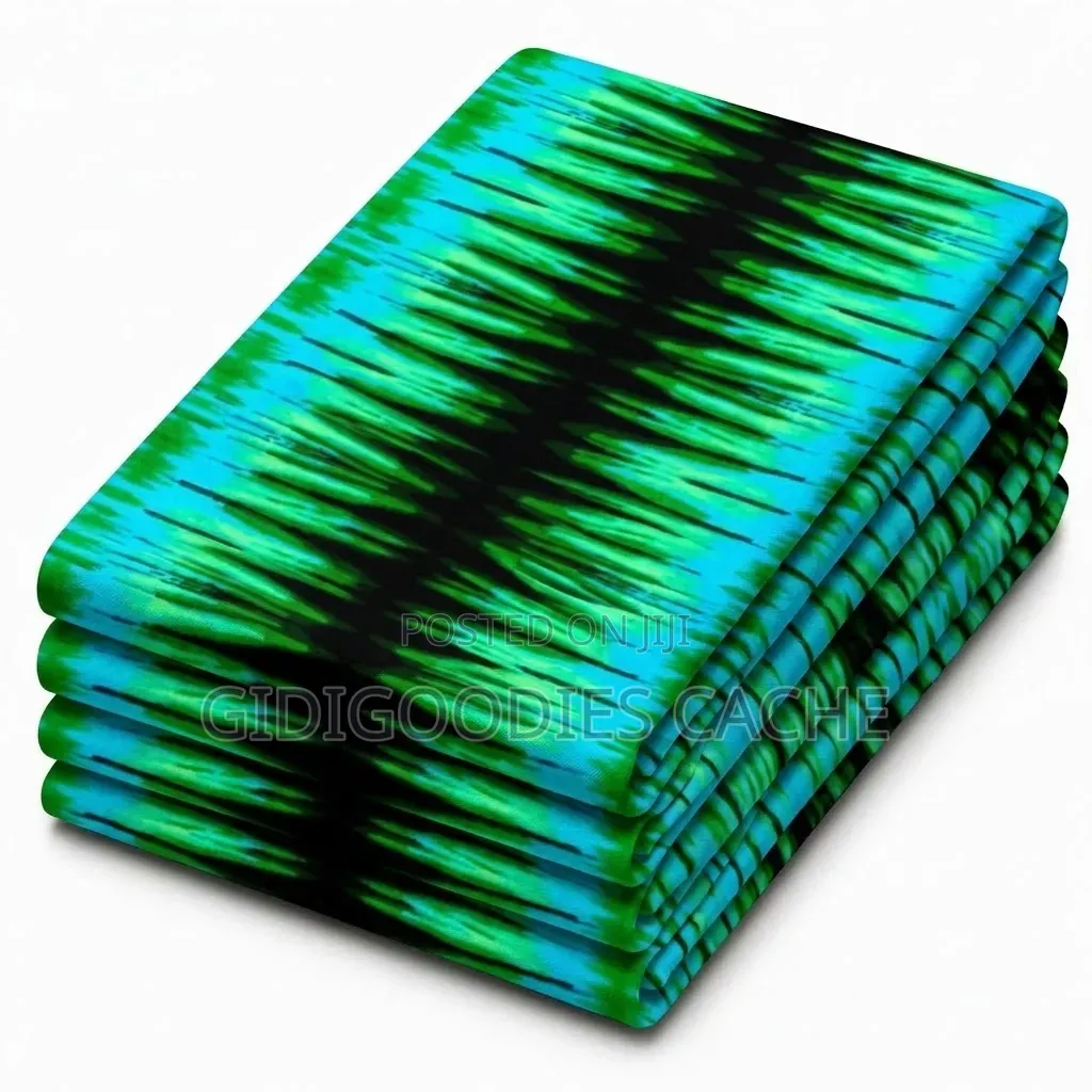 Beautifully Patterned Cotton/Adire Ankara Fabrics in Bulk