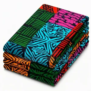 Beautifully Patterned Ankara Fabrics in Bulk