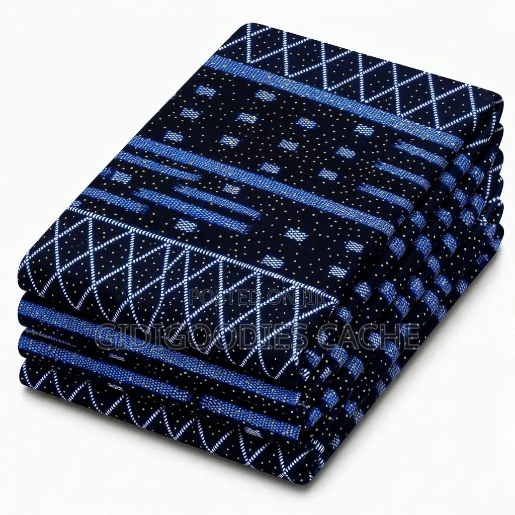 Beautifully Patterned Cotton/Adire Ankara Fabrics in Bulk