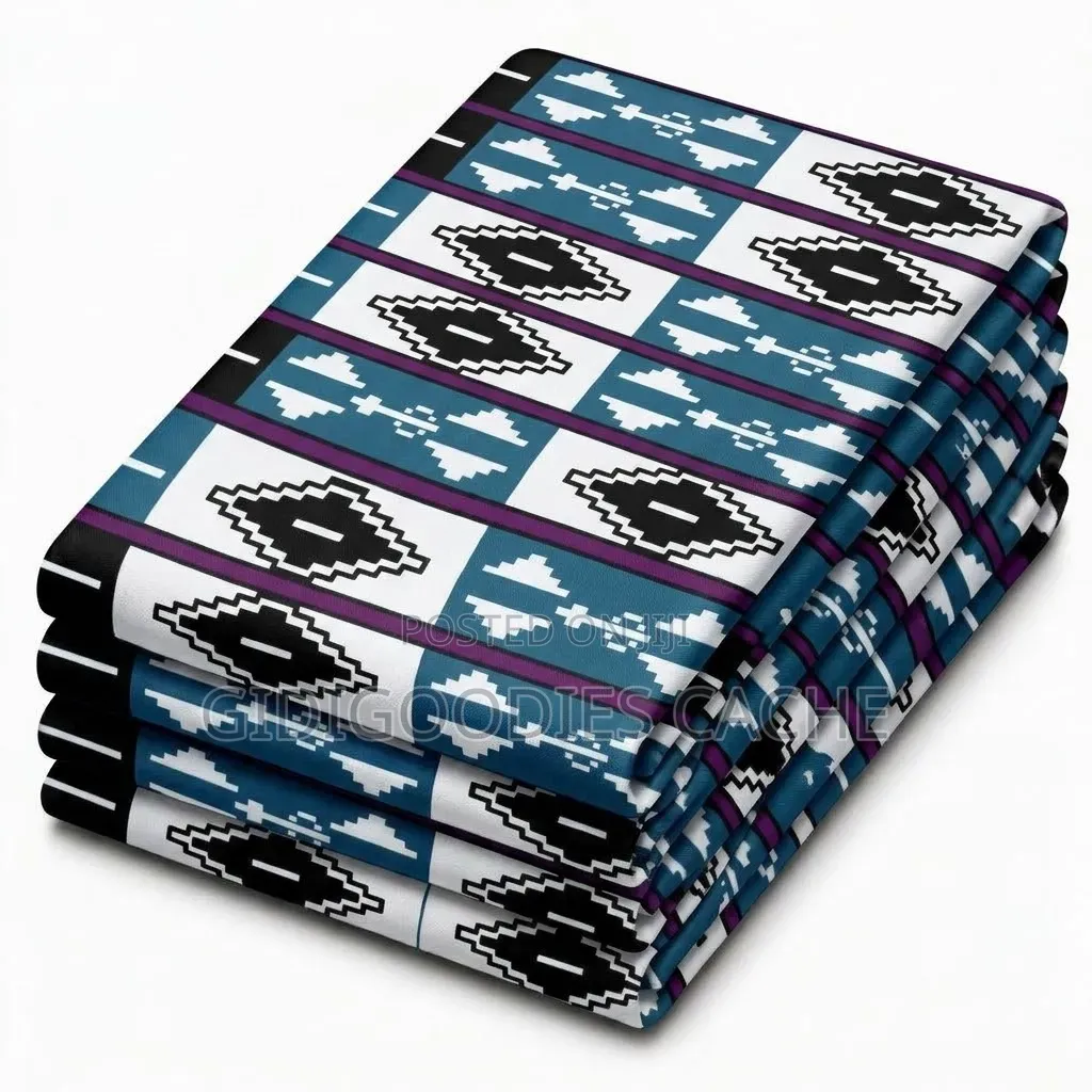 Beautifully Patterned Cotton/Adire Ankara Fabrics in Bulk