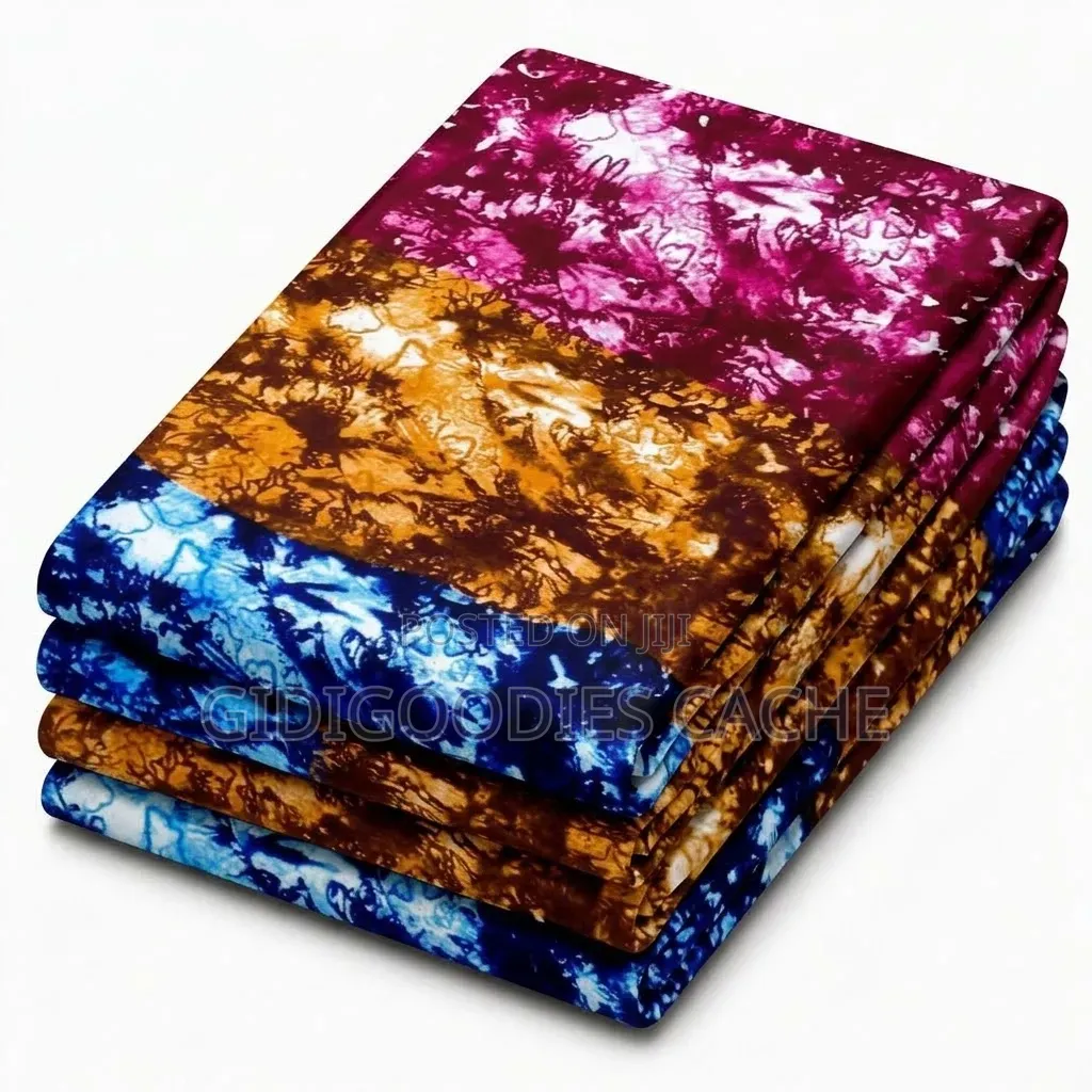 Beautifully Patterned Cotton/Adire Ankara Fabrics in Bulk