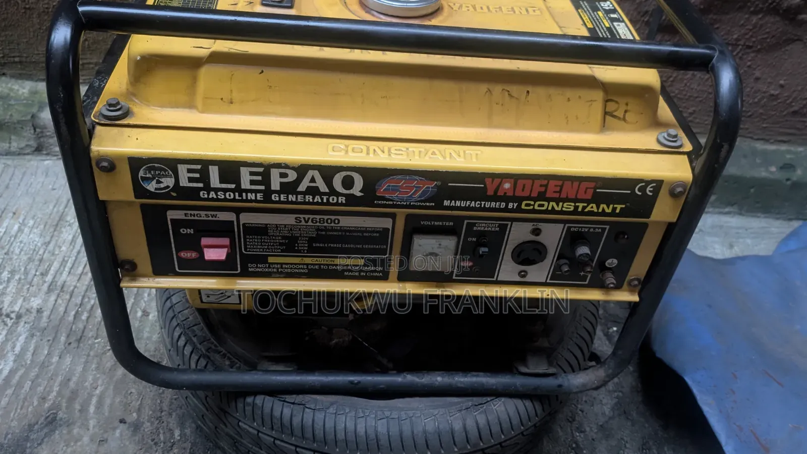 Elepaq Constant 4.5KVA Generator