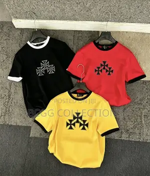 Triple Cross Graphic Ringer Tees Bitcoin Box Logo Ringer T-Shirt