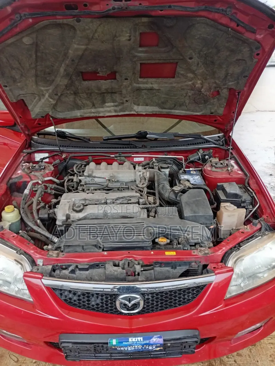 Mazda 323 2004 Red