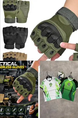 Professional Tactical Workout Gloves – Fingerless Knuckles