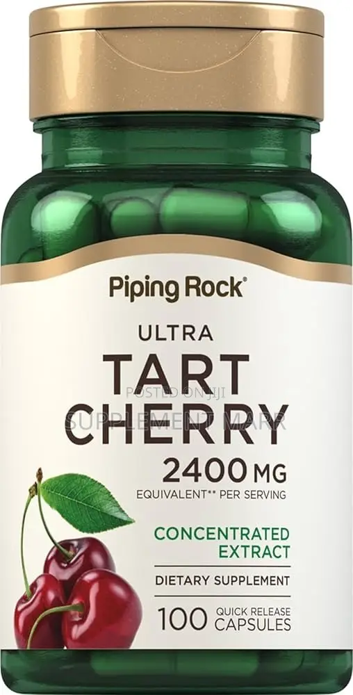 Tart Cherry 2400mg X100 - Concentrated Extract